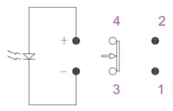 Application Circuit Diagram - Well Buying LS Series LED Push Button Switches